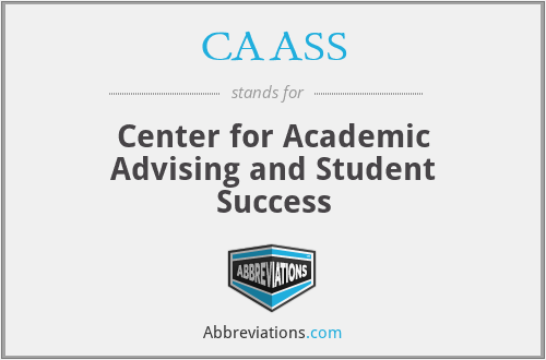 CAASS - Center for Academic Advising and Student Success