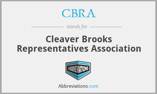CBRA - Cleaver Brooks Representatives Association