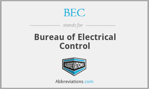 BEC - Bureau of Electrical Control