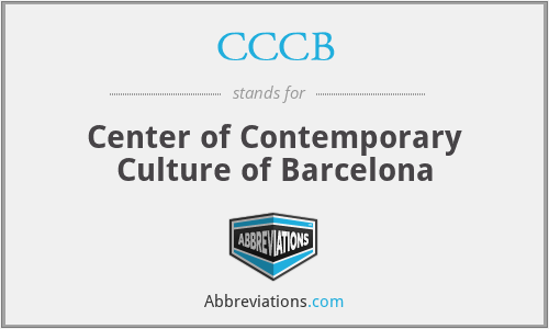 CCCB - Center of Contemporary Culture of Barcelona