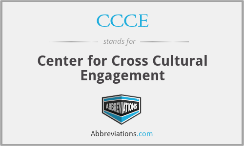 CCCE - Center for Cross Cultural Engagement