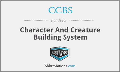 CCBS - Character And Creature Building System