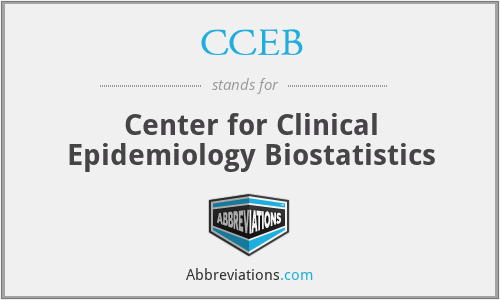 CCEB - Center for Clinical Epidemiology Biostatistics