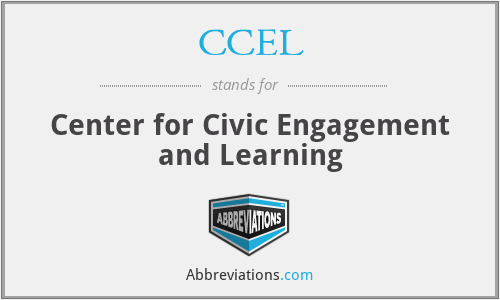 CCEL - Center for Civic Engagement and Learning