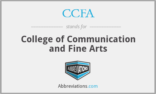 CCFA - College of Communication and Fine Arts