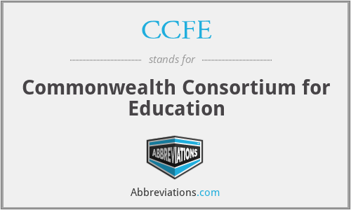 CCFE - Commonwealth Consortium for Education