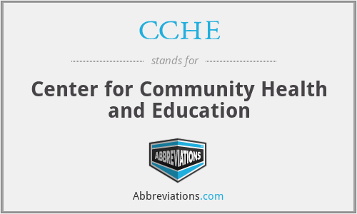 CCHE - Center for Community Health and Education