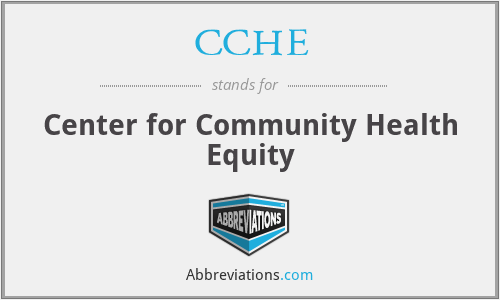 CCHE - Center for Community Health Equity