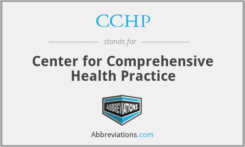 CCHP - Center for Comprehensive Health Practice
