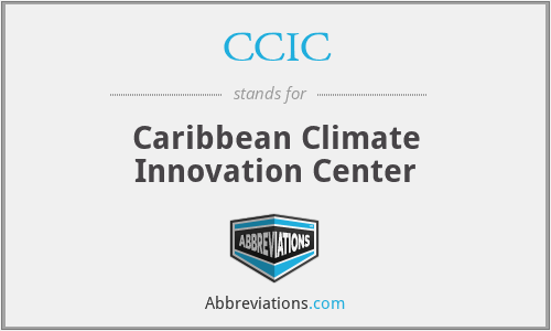 CCIC - Caribbean Climate Innovation Center
