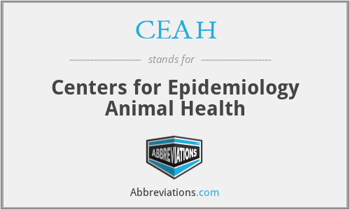 CEAH - Centers for Epidemiology Animal Health