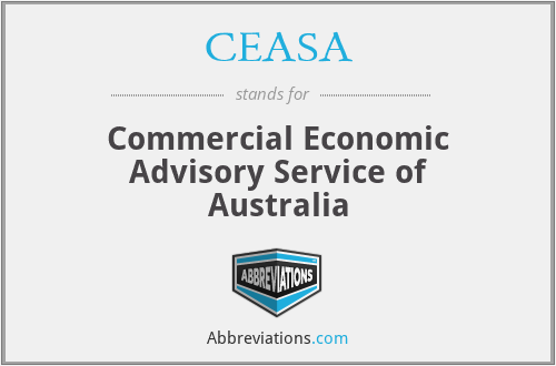 CEASA - Commercial Economic Advisory Service of Australia