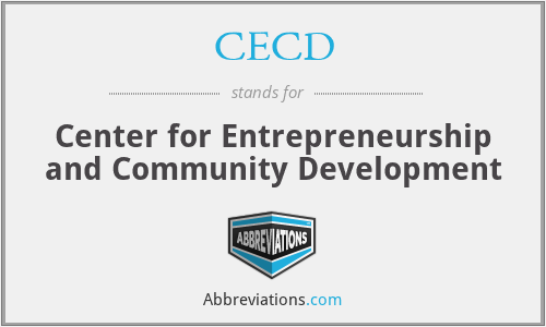 CECD - Center for Entrepreneurship and Community Development
