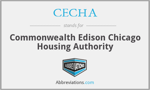 CECHA - Commonwealth Edison Chicago Housing Authority