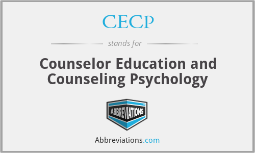 CECP - Counselor Education and Counseling Psychology