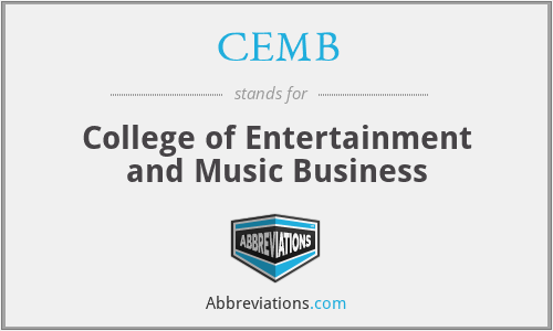 CEMB - College of Entertainment and Music Business