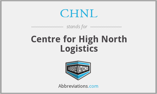 CHNL - Centre for High North Logistics