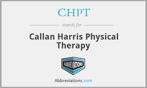CHPT - Callan Harris Physical Therapy