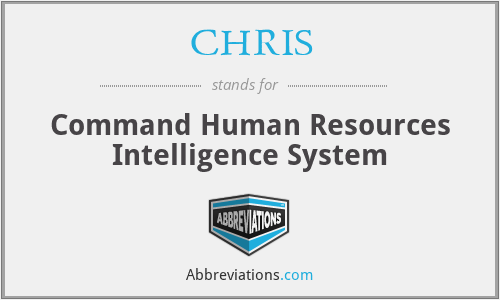 CHRIS - Command Human Resources Intelligence System