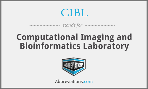 CIBL - Computational Imaging and Bioinformatics Laboratory