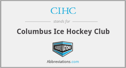 CIHC - Columbus Ice Hockey Club