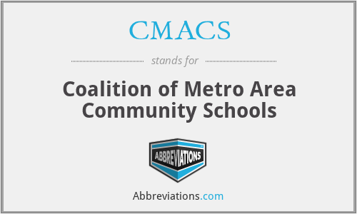 CMACS - Coalition of Metro Area Community Schools