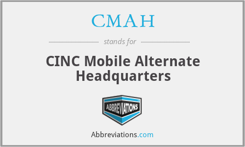 CMAH - CINC Mobile Alternate Headquarters