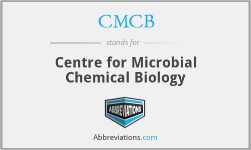 CMCB - Centre for Microbial Chemical Biology