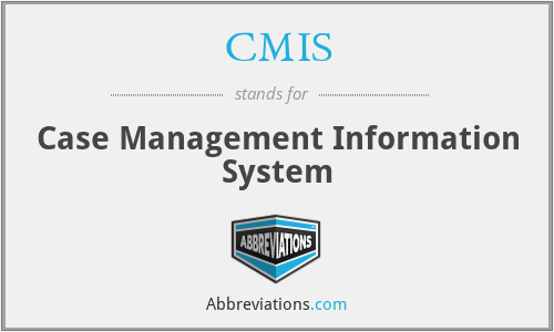 CMIS - Case Management Information System