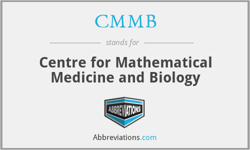 CMMB - Centre for Mathematical Medicine and Biology