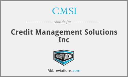 CMSI - Credit Management Solutions Inc