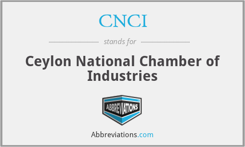 CNCI - Ceylon National Chamber of Industries