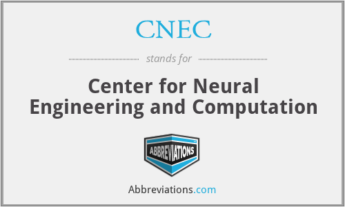 CNEC - Center for Neural Engineering and Computation