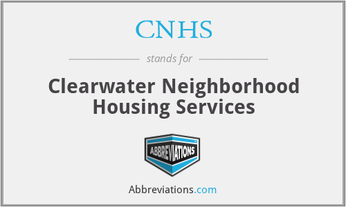 CNHS - Clearwater Neighborhood Housing Services