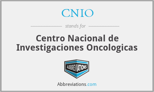 CNIO - Centro Nacional de Investigaciones Oncologicas