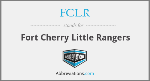FCLR - Fort Cherry Little Rangers