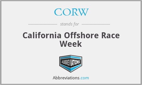 CORW - California Offshore Race Week