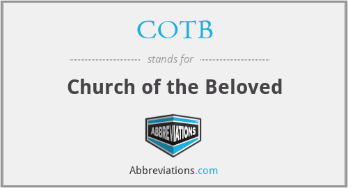 COTB - Church of the Beloved