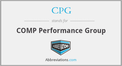 CPG - COMP Performance Group