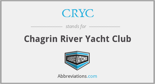 CRYC - Chagrin River Yacht Club