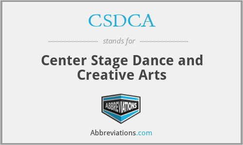 CSDCA - Center Stage Dance and Creative Arts