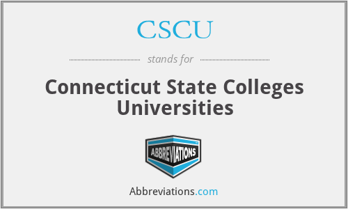 CSCU - Connecticut State Colleges Universities