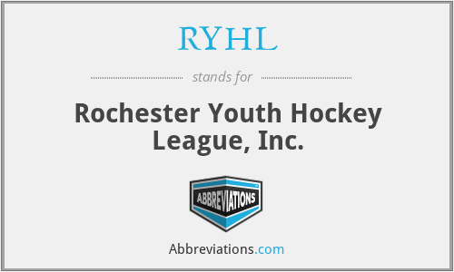 RYHL - Rochester Youth Hockey League, Inc.