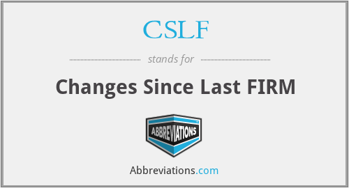 CSLF - Changes Since Last FIRM