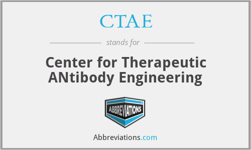 CTAE - Center for Therapeutic ANtibody Engineering