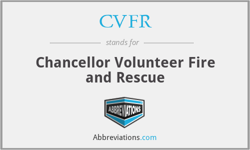 CVFR - Chancellor Volunteer Fire and Rescue