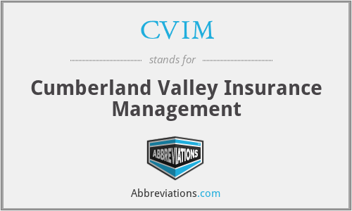 CVIM - Cumberland Valley Insurance Management