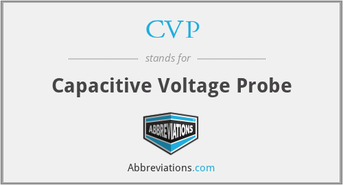 CVP - Capacitive Voltage Probe