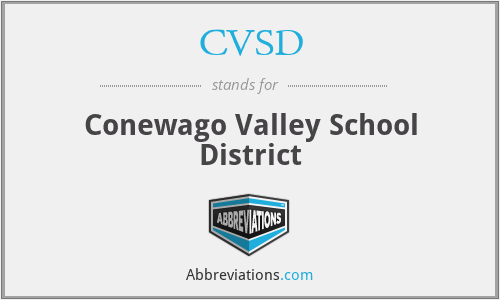 CVSD - Conewago Valley School District