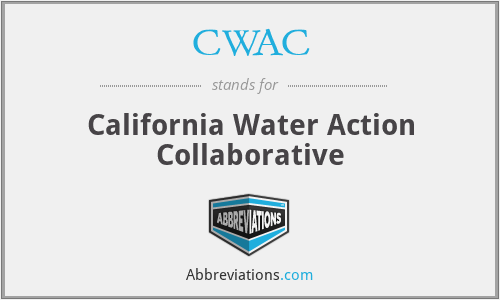 CWAC - California Water Action Collaborative